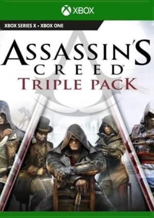 ASSASSIN'S CREED 4 BLACK FLAG + UNITY + SYNDICATE - XBOX ONE / SERIES