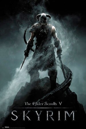 Póster-Skyrim.-The-Elder-Scrolls-V THE ELDER SCROLLS 5: SKYRIM